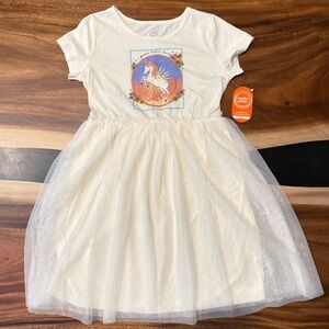 Unicorn Tulle Dress - Girls